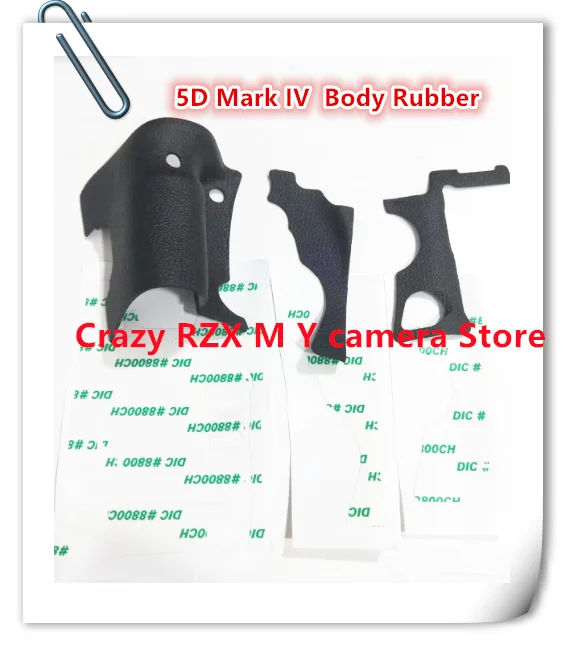 

NEW 5D4 5DIV 5DM4 Body Rubber Front Grip + Rear + Left Side Cover For Canon 5D MARK IV / 4 / M4 / Mark4 Camera Spare Part