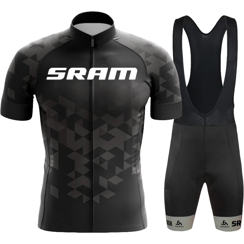 Conjunto de ropa deportiva para hombre, uniforme de ciclismo Pro Team SARM, Jersey, pantalones de Gel para bicicleta de montaña, verano, 2022