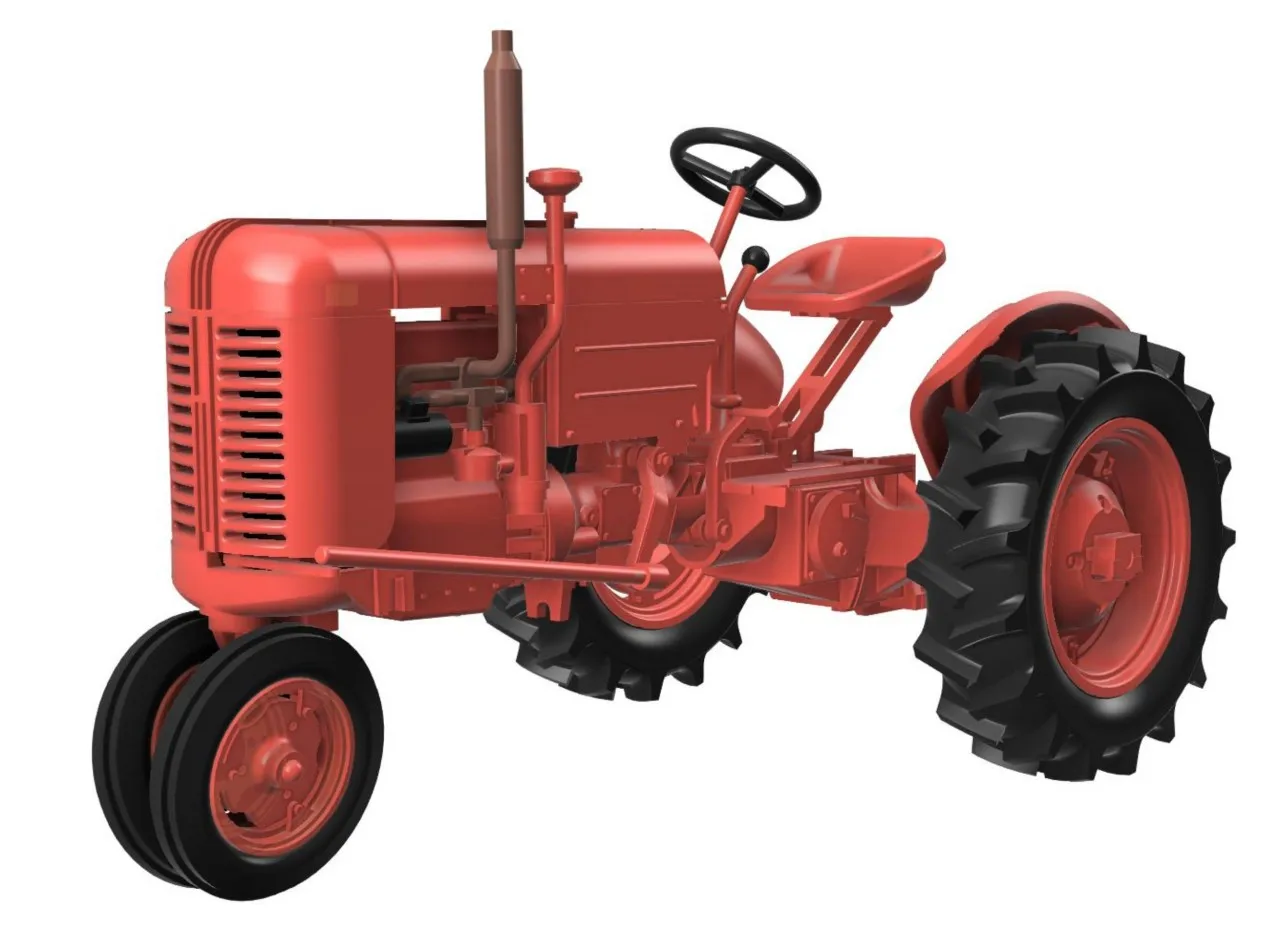 Модель Thunder TM72001 1/72 Трактор-футляр армии США 2 в коробке