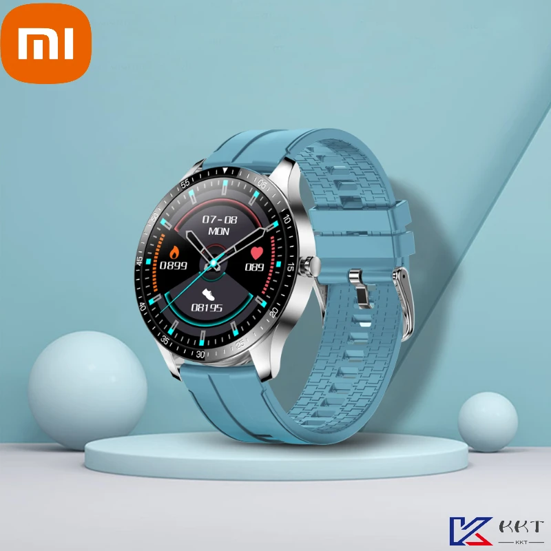 

XIAOMI 2022 New Smart Watch Multi-Sport Fitness Tracker Heart Rate Sleep Monitor Men Smartwatch IP68 Waterproof for Android IOS