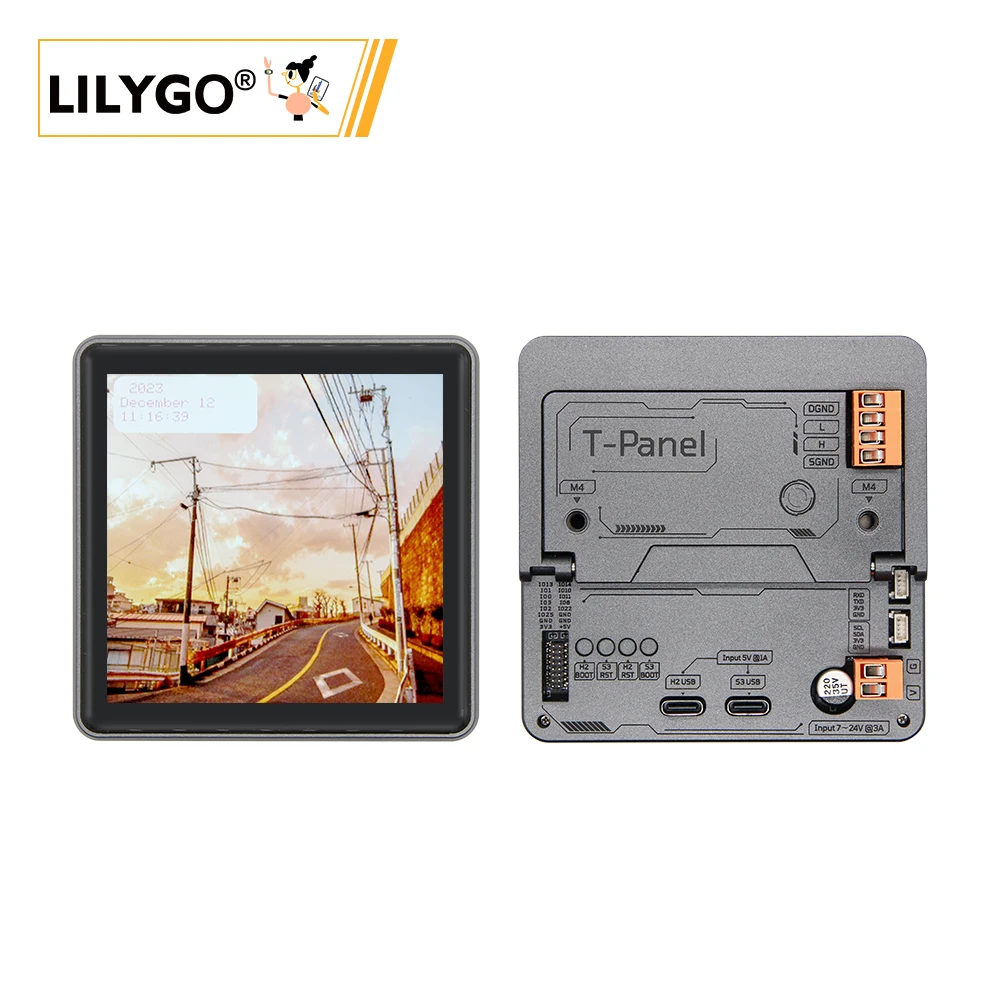 LILYGO®T-Panel-S3 ESP32-H2 дисплей 4 0 дюйма ЖК-экран RS485 релейный модуль с поддержкой Wi-Fi Bluetooth