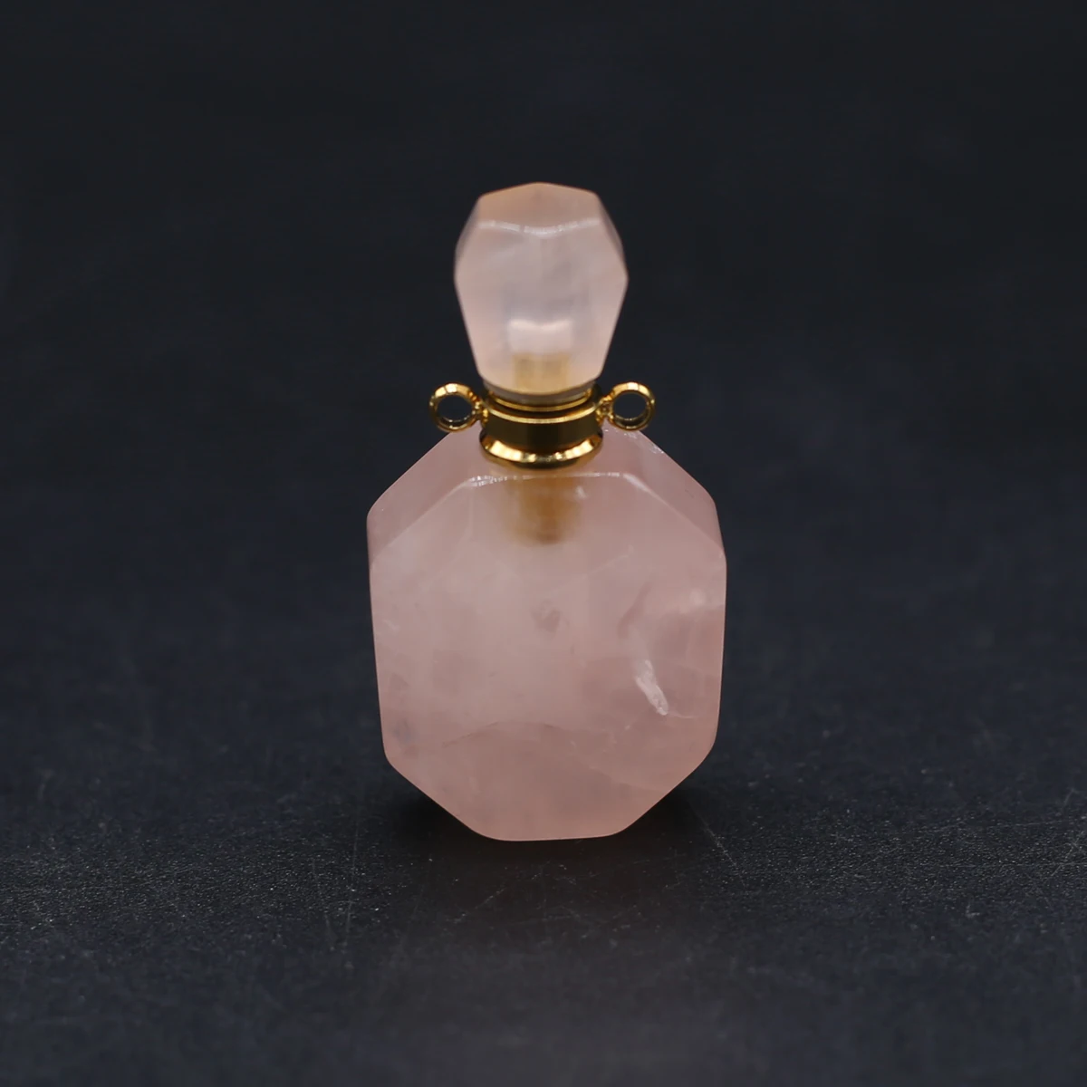 

Hot Natural Stone Crystal Pendants Essential Oil Perfume Bottle for Jewelry Making Diy Women Necklace Reiki Heal Gifts