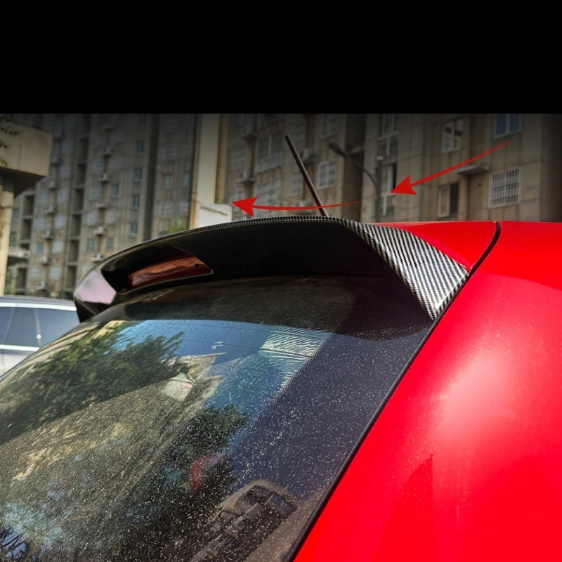Фото Для Volkswagen Polo 6R 6C GTI: Задний верхний спойлер (антикрыло) 2009-2017, аксессуары для модификации кузова автомобиля №5