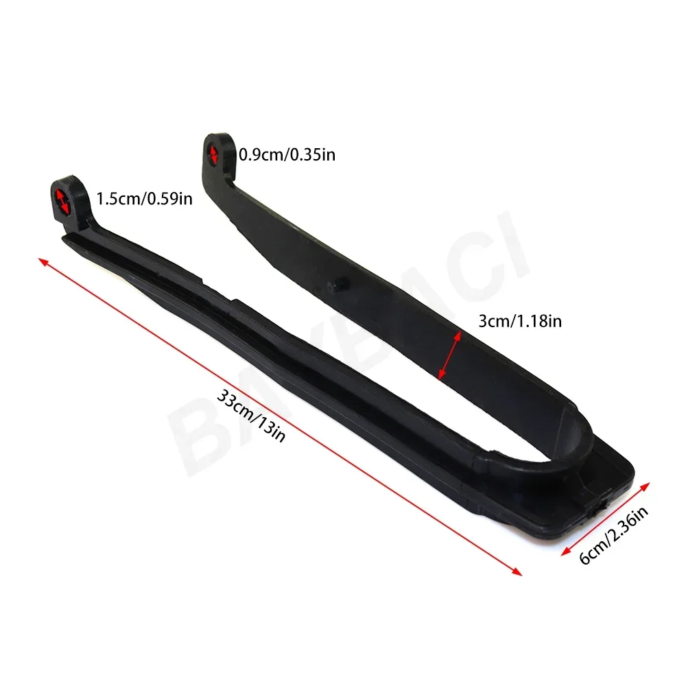 Задняя плоская Защитная крышка вилки мотоцикла Направляющая цепи ползунок буфер