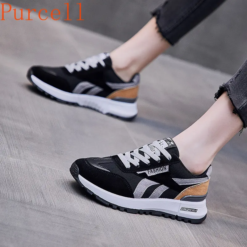 2023 new men's and women's sports shoes couples fashionable and versatile flat bottom walking shoes