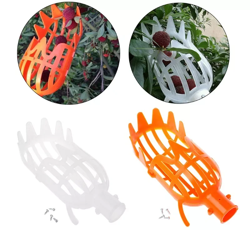 

Garden Basket Fruit Picker Head Multi-Color Plastic Fruit Picking Tool Catcher Agricultural Bayberry Jujube Picking Supplies