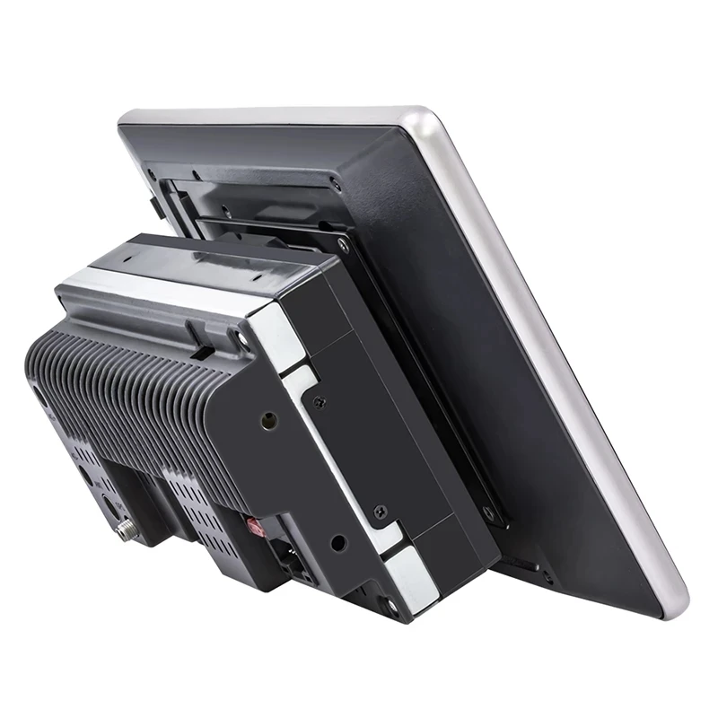 Вертикальная автомагнитола Tesla Style 10.1 дюйма 2 Din на Android 12 для автомобилей VW Skoda Seat GPS автоаудио системы стерео mp5 плеер с возможностью поворота.