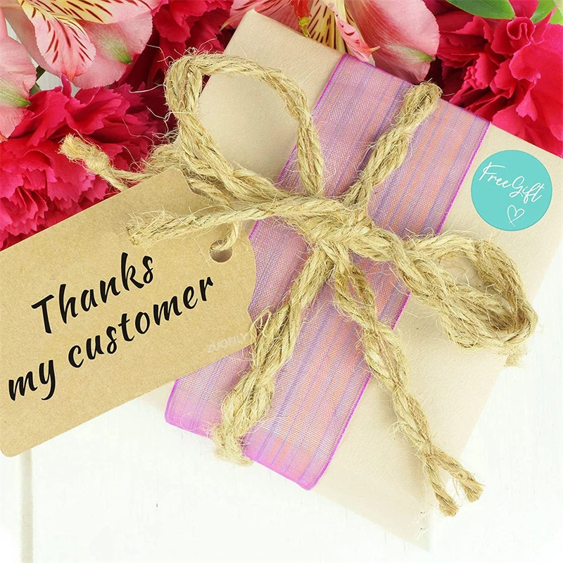 Новинка 500 шт. 2 5 см бесплатный подарок наклейка в виде сердца ручной работы