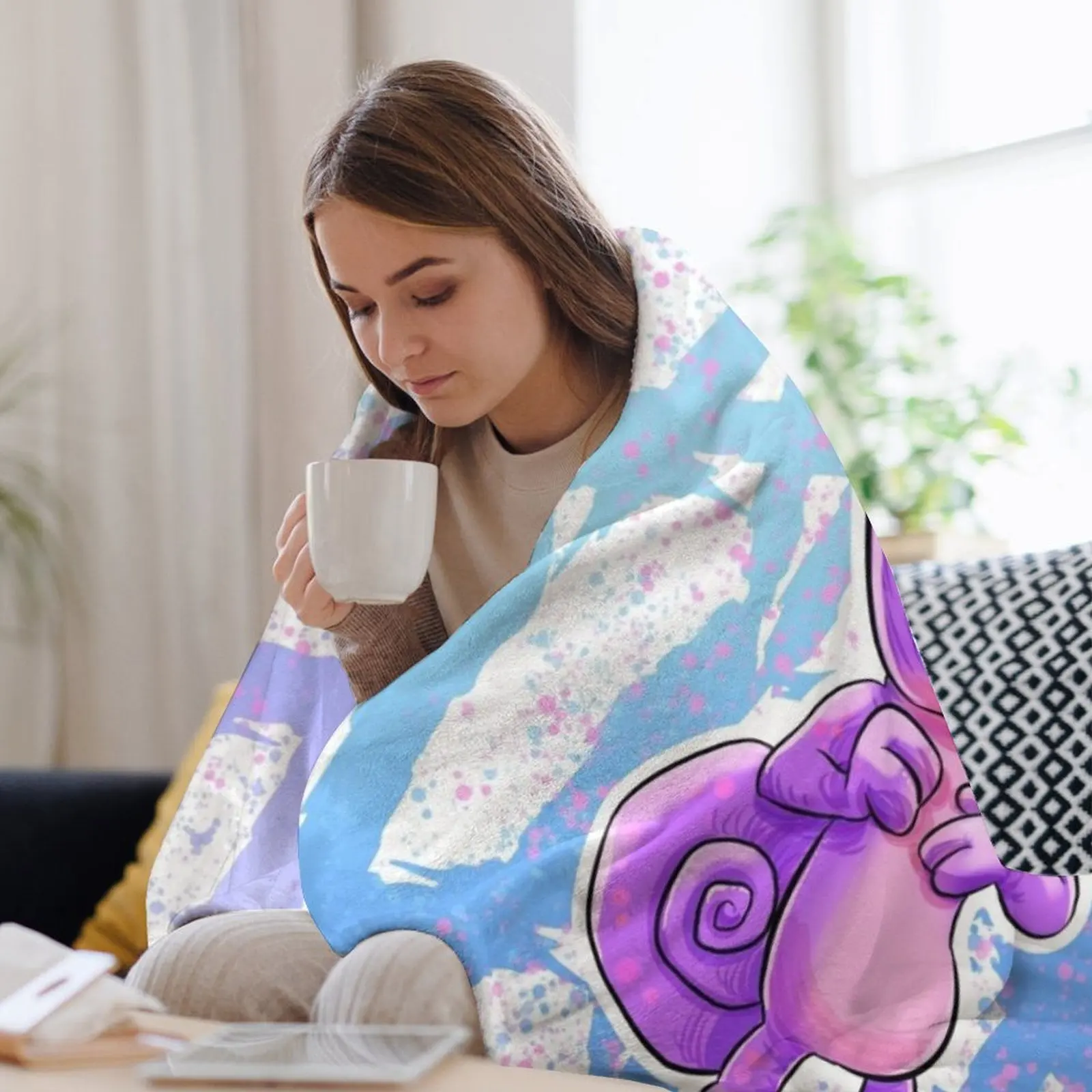 Одеяло ZOOBA Larry The Cameleon