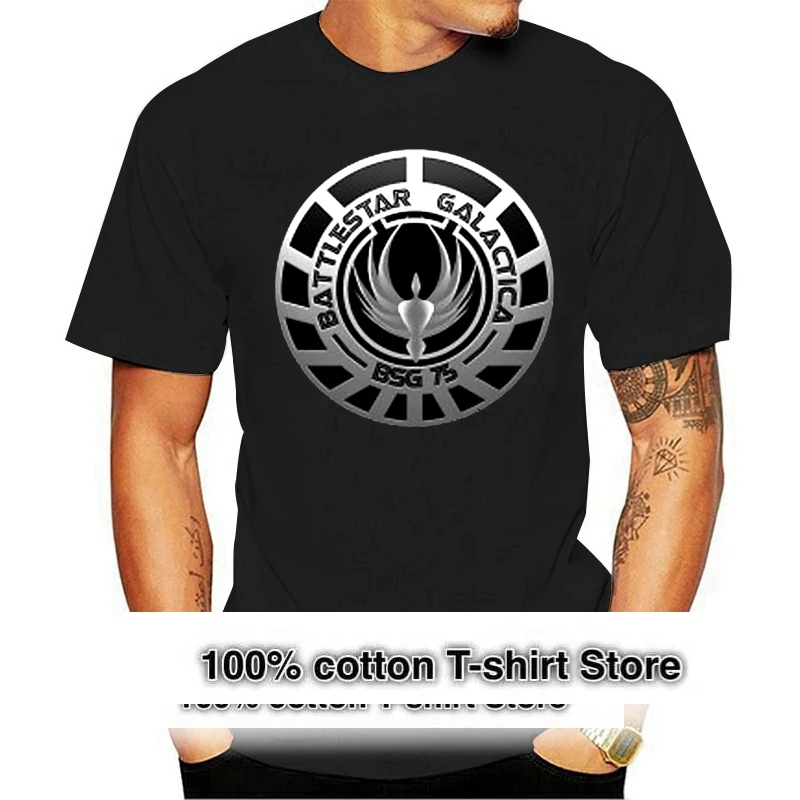 

Funny Men T Shirt White T shirt Tshirts Black Tee Battlestar Galactica Famous Video Games Men's Black T shirt Men Women