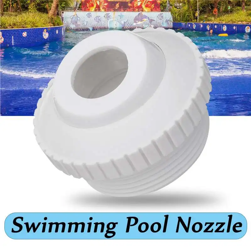 

1.5inch Swimming Pool Spa Return Jet Spout Adjustable Water Inlet Outlet Massage Nozzle Bathtub Pipe Connector Pool Accessories