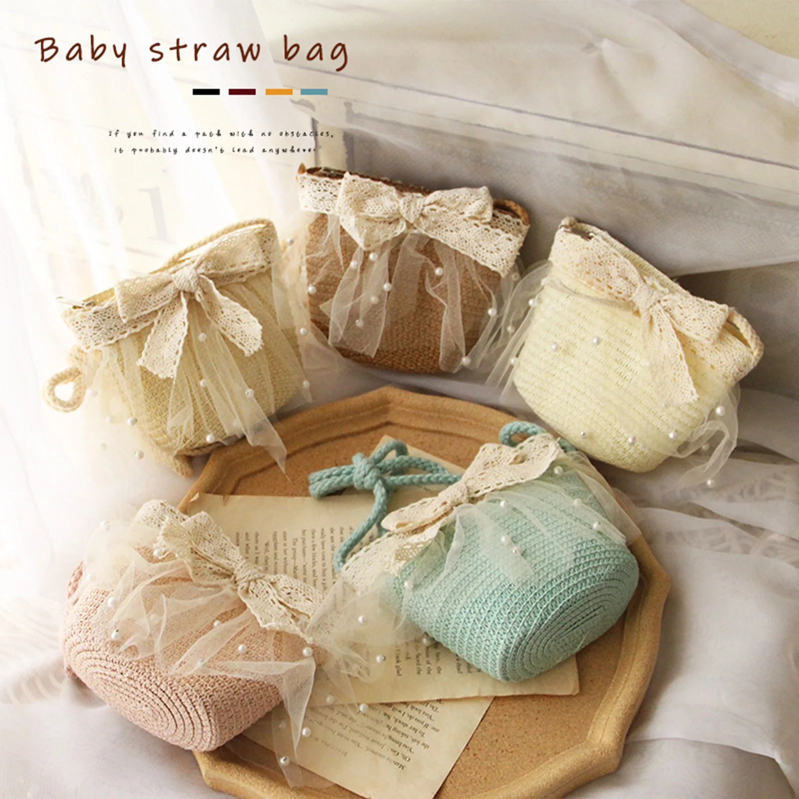 Сумка через плечо с бантом для девочек |