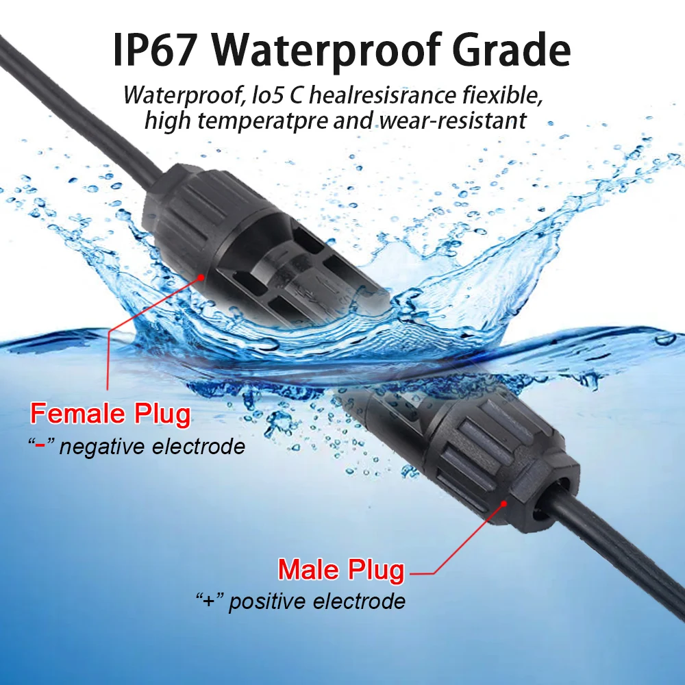 XT60H Женский переходник для солнечного разъема 12AWG высококачественный