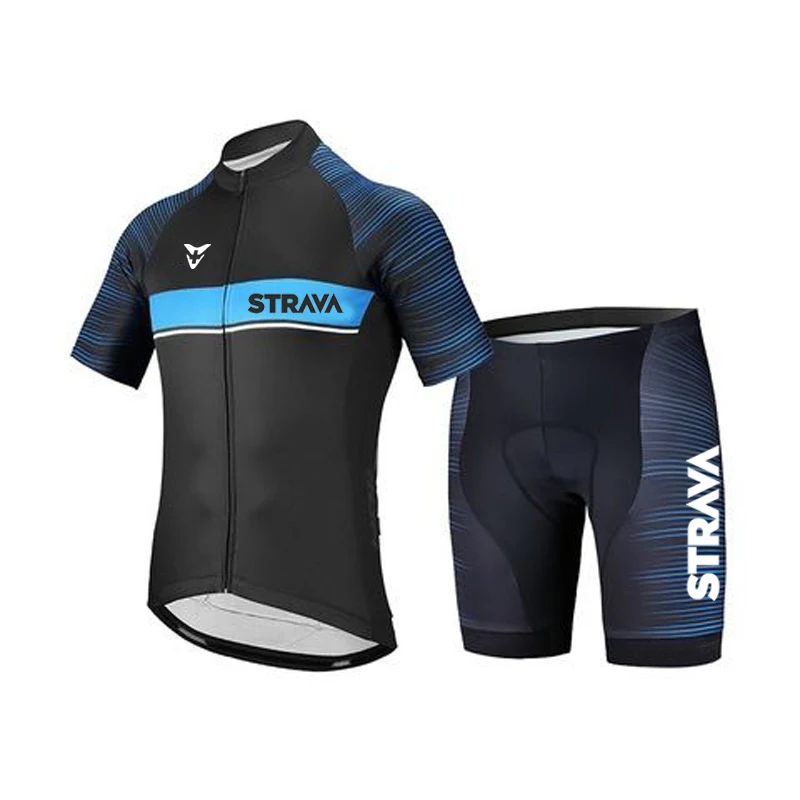 

Трикотажный комплект для велоспорта STRAVA, дышащая одежда для езды на велосипеде на лето, 2022