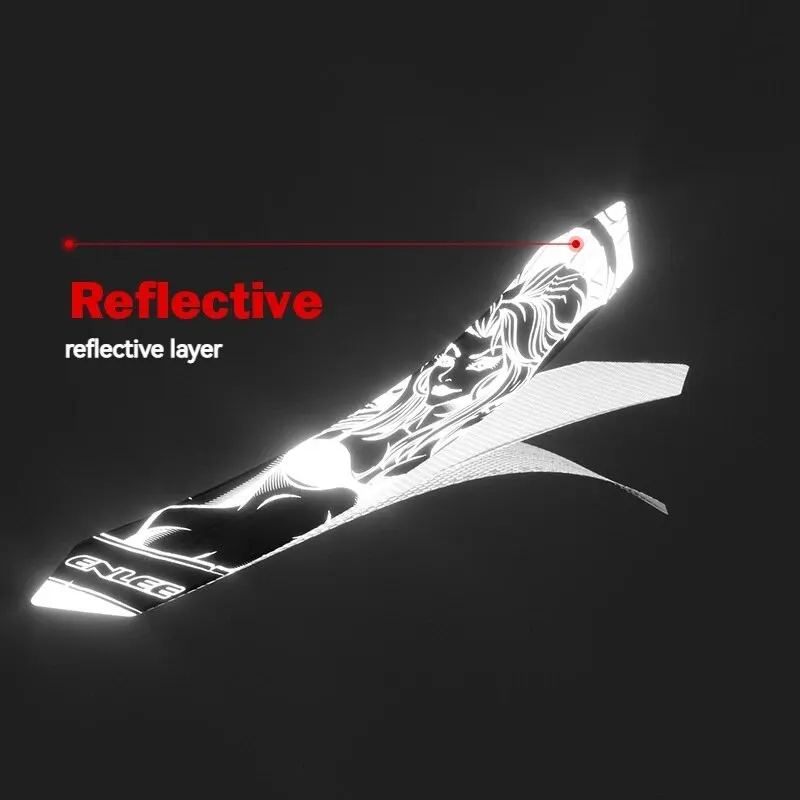 Светоотражающие Наклейки Enlee Для Защитной Ленты На Раму Велосипеда сделай Сам