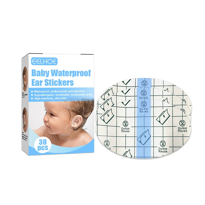 

30 шт., водонепроницаемые накладки на уши для купания