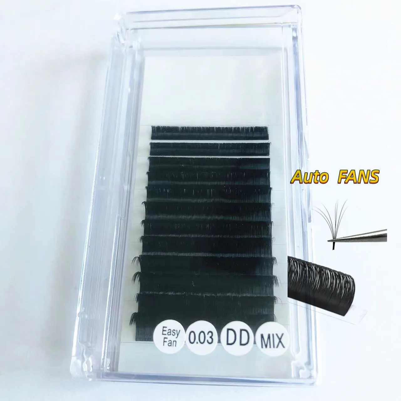 Auto Fan Lash Extension Easy Volume Eyelashes Blooming Lashes Tray High Quality Natural Makeup Beauty