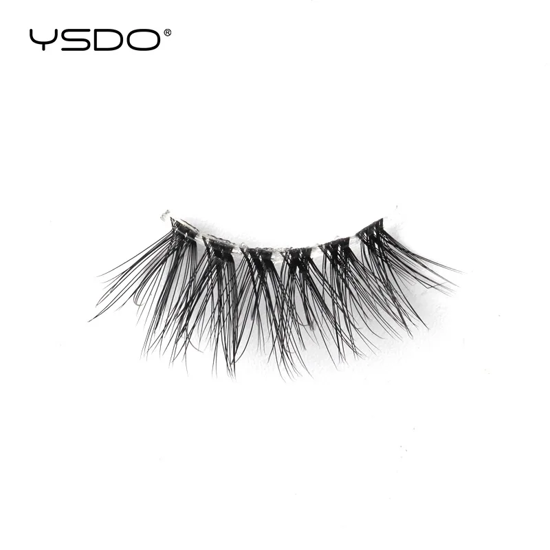 YSDO 10 Пар Накладных Ресниц Из Искусственного Меха Белки Мягкие Длинные Полоски