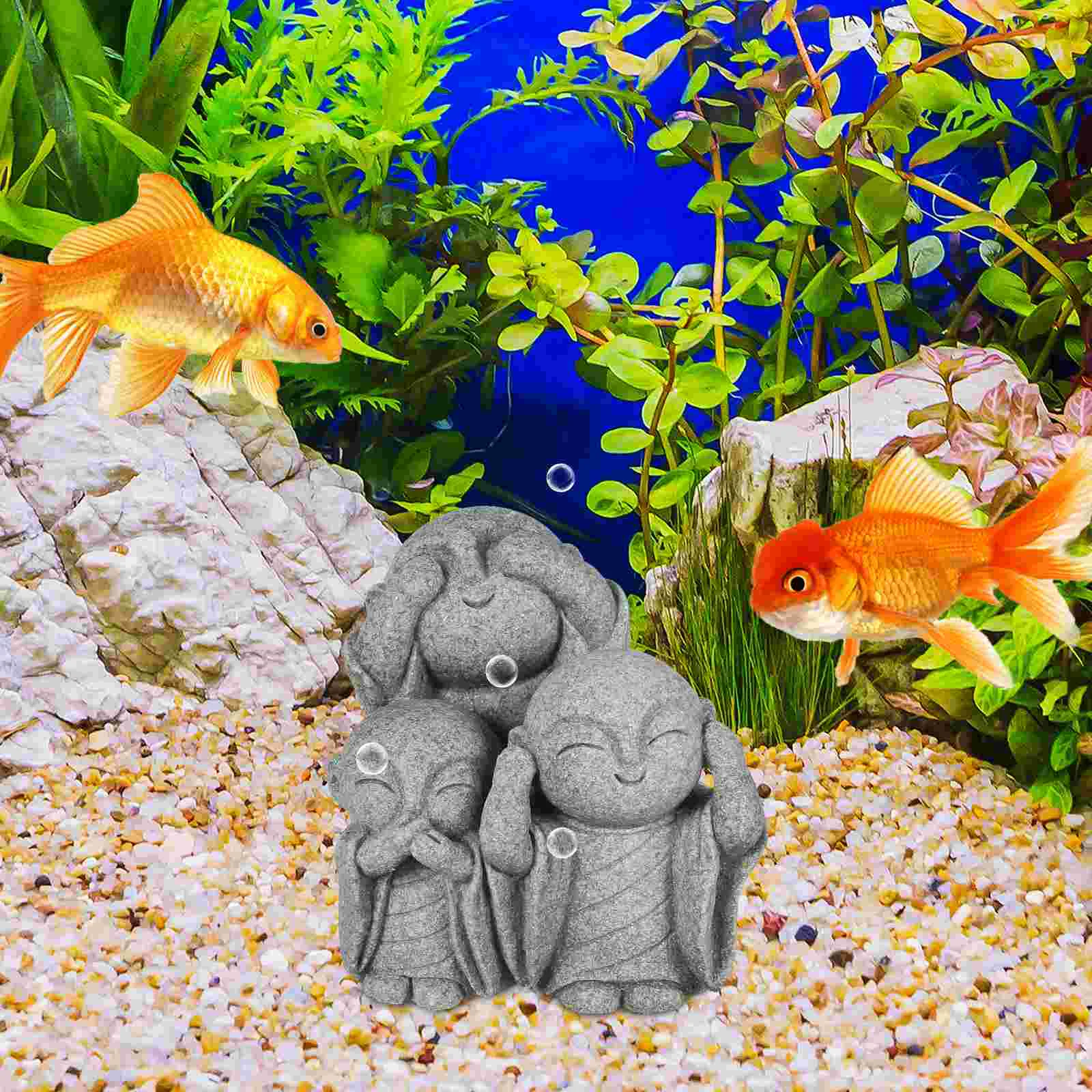 Betta аквариум Ksitigarbha садовые поделки украшения для аквариума большая смола бета