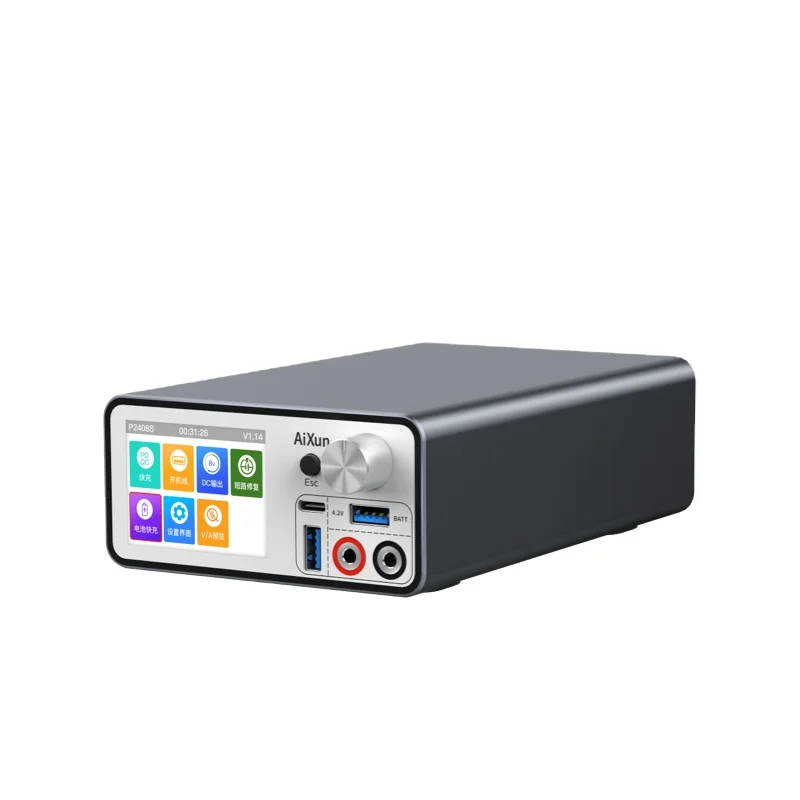 

Factory P2408S Portable Cell Phone Repair Diagnostic Tool 24V 8A Power Supply for iPhone Android Tablet Mainboard Repair