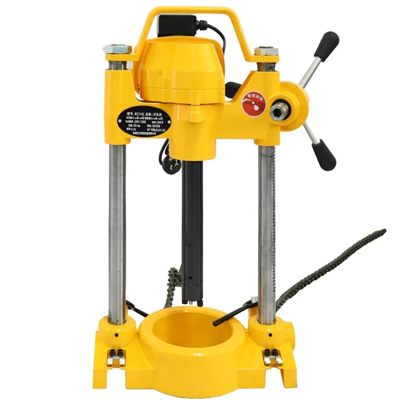 Фото Отличная электрическая машина для пробивания отверстий TWK-5B, четырехсторонняя машина для пробивания отверстий, 2000 Вт, машина для пробивания отверстий KC114L №1