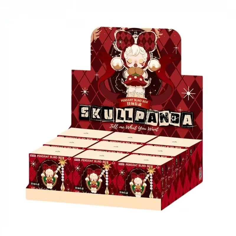 Подлинная рождественская серия Skullpanda As I Wish Tell Me What You Want Series слепая коробка модные