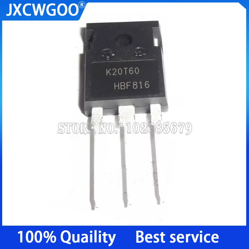 

5 шт. IKW20N60T K20T60 TO-247 IGBT силовая трубка, новинка, оригинал