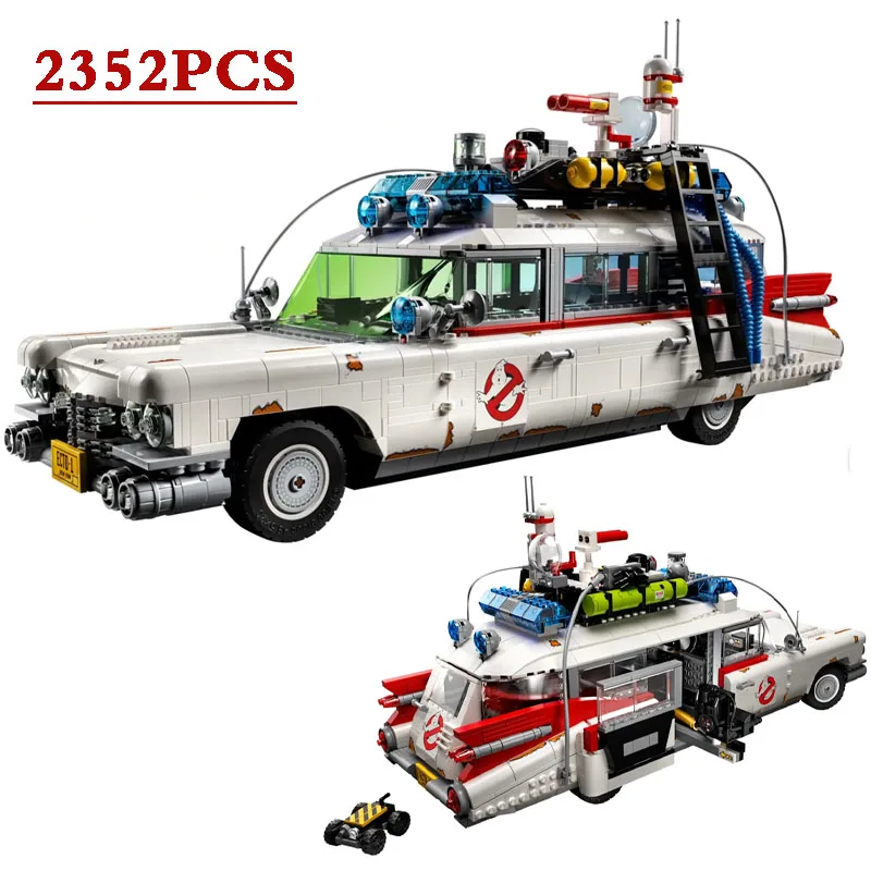 

Детский конструктор «Ghost Busters», модель автомобиля, совместимая с 2352 блоками, 10274 шт., детская игрушка, рождественские подарки