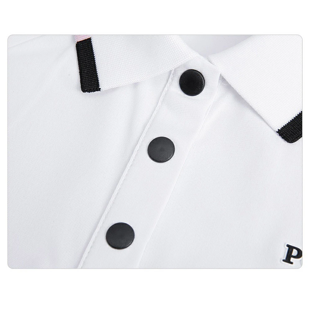 Одежда для гольфа PGM девочек дизайнерская футболка с коротким рукавом летняя