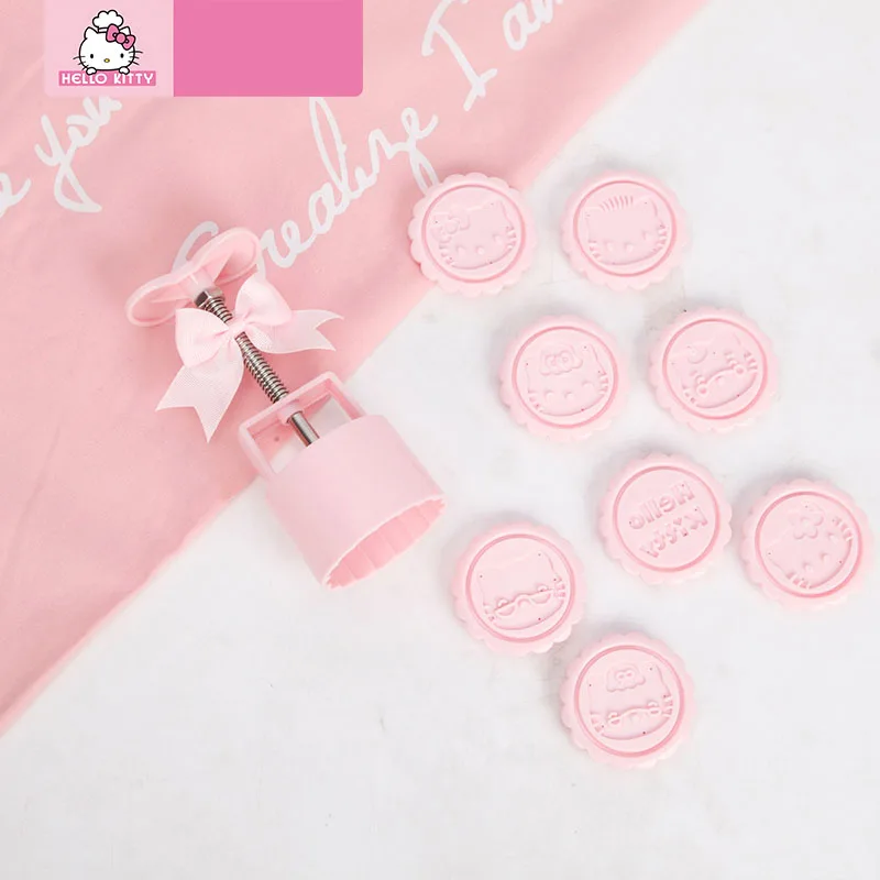 Форма для выпечки в форме цветка Hello Kitty 75 г kt Ручной пресс пластиковый