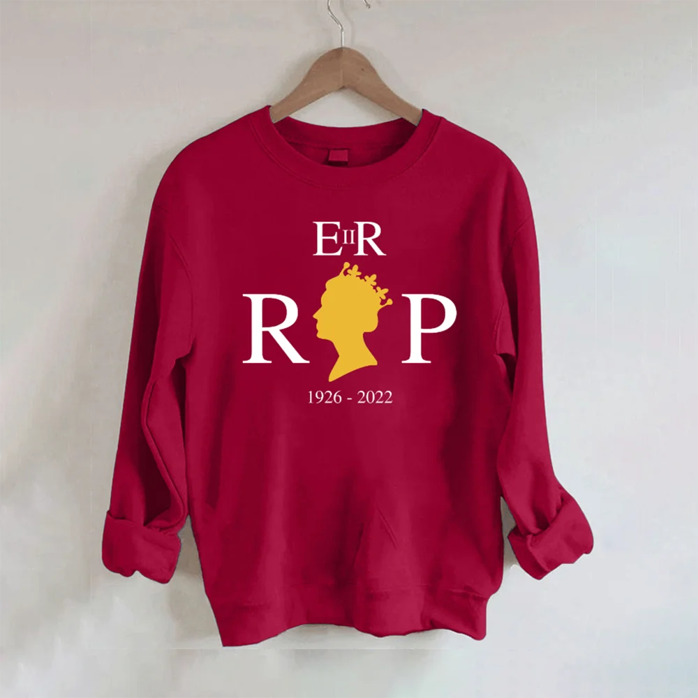 

Queen Elizabeth Casual Crewneck Sweatshirt