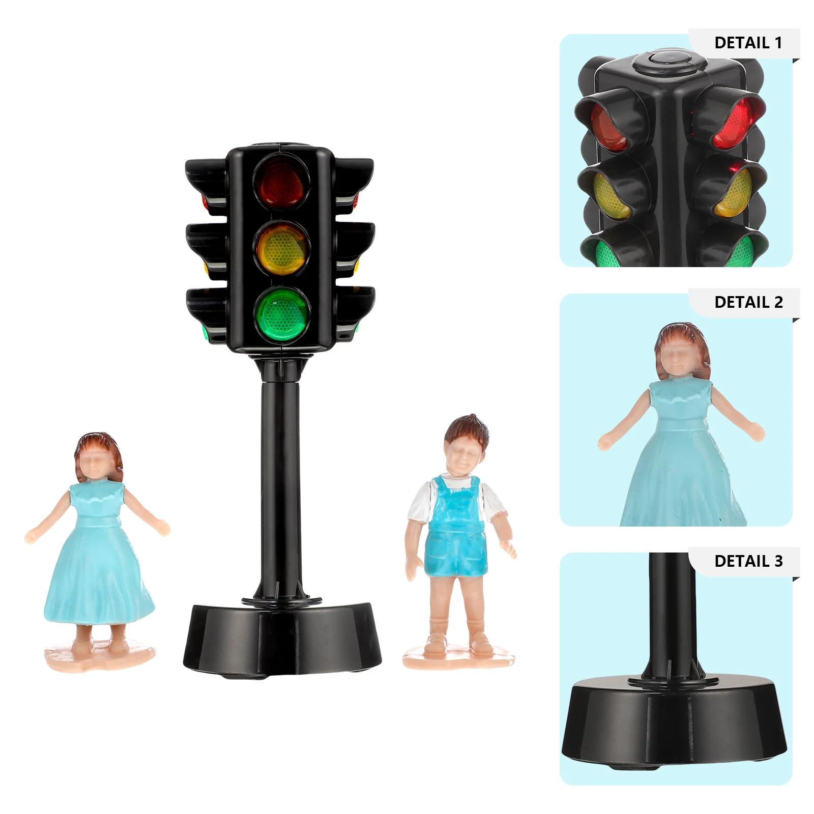 

1 Set Educational Toy Simulation Traffic Light Traffic Safety Model for School Children