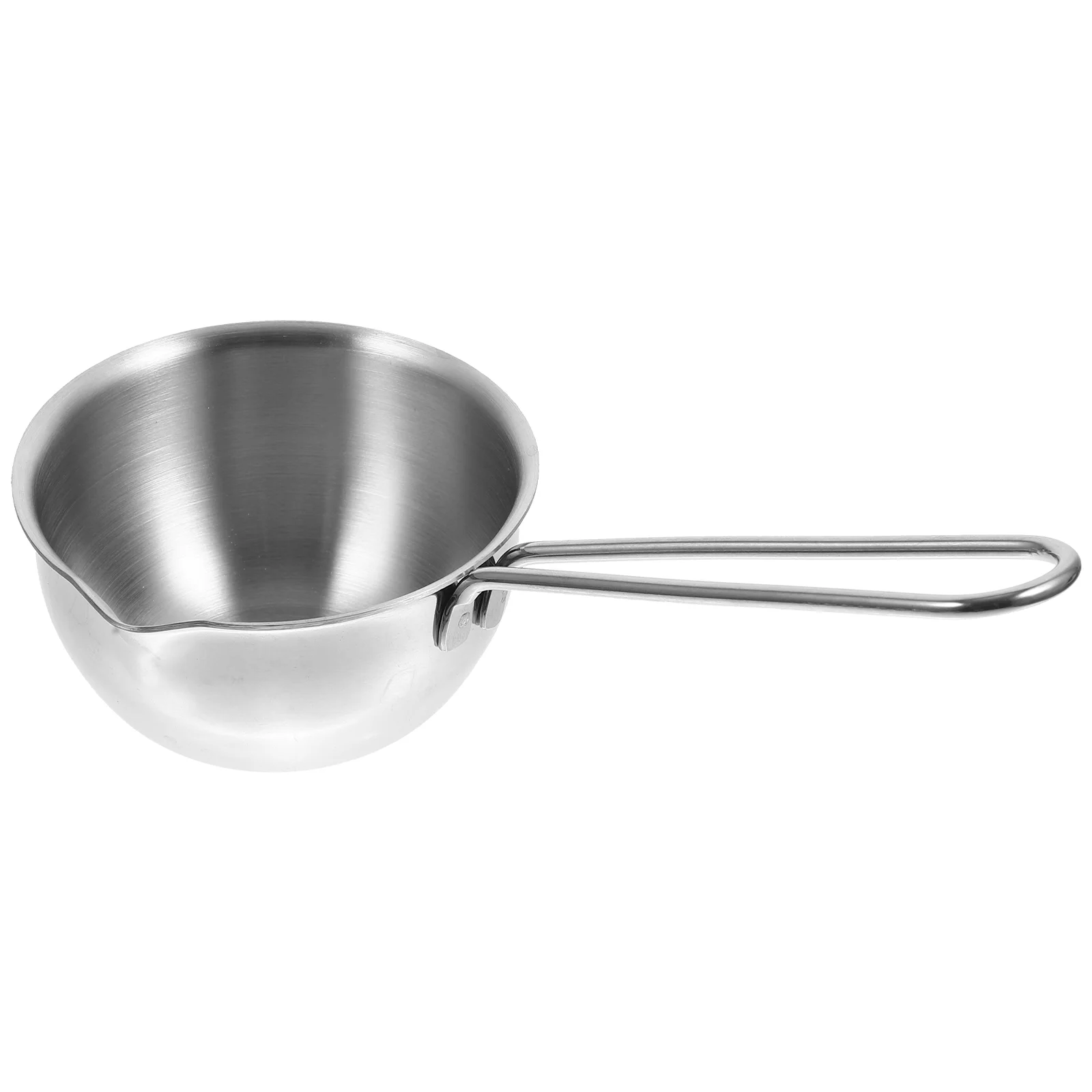 

Pot Pan Measuring Small Stainless Steel Saucepan Cooking Warmer Kitchen Butter Noodlecoffee Scoop Camping Instant Barbecue Metal