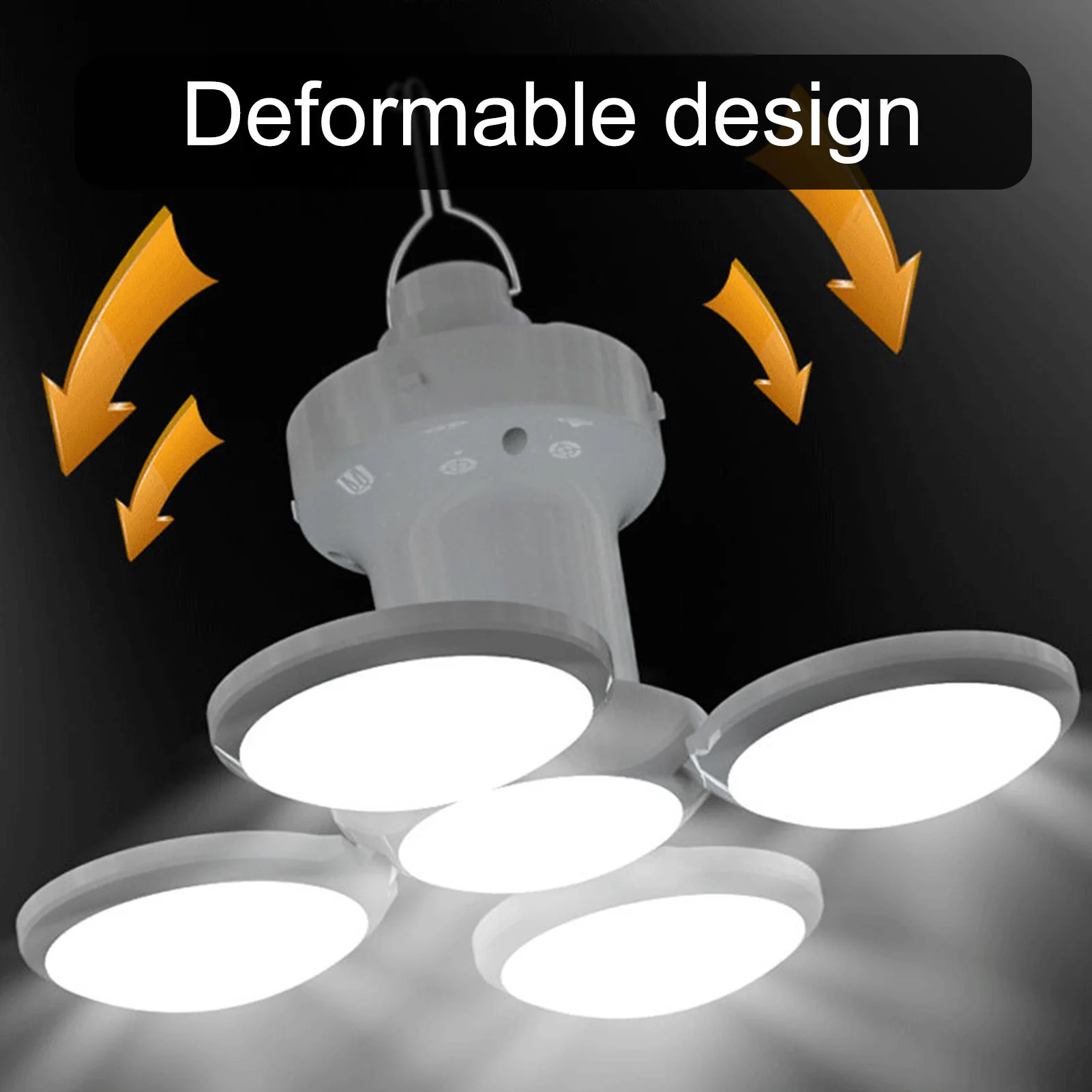 

LED Solar Lamps Emergency USB Foldable Led Bulb Cable Rechargeable Light Outdoor Waterproof For Gardening Decoration Camping