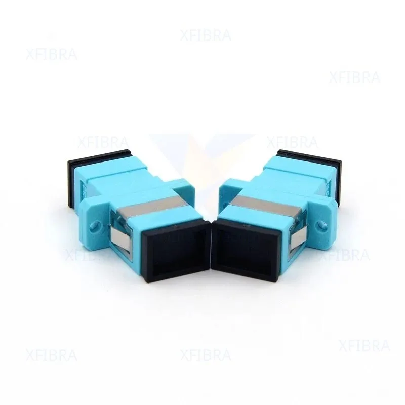 OM3 FTTH/FTTD сетевой фланцевый соединитель SC UPC Женский Волоконно-оптический адаптер