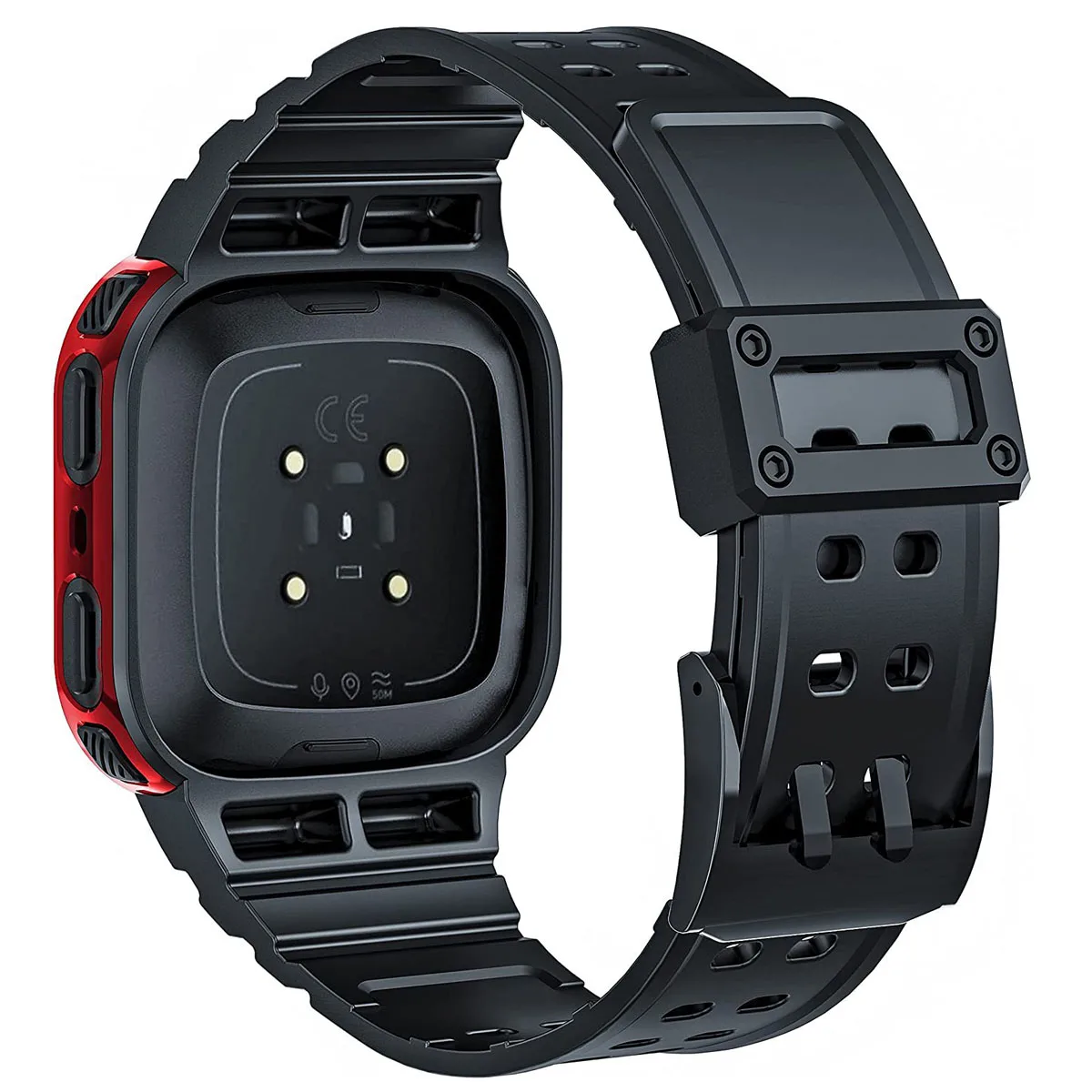 Фото Ремешок для часов Fitbit Versa 2 / Versa 3 / Fitbit Sense Band с прочным ремешком из ТПУ Для Fitbit Versa / Versa Lite №4