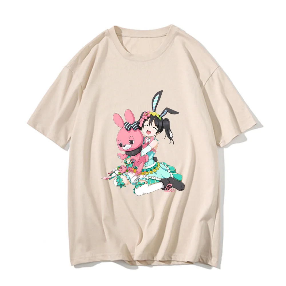 

LoveLive! School Idol Project Nico Yazawa Tshirts Prevalent 100% Cotton Cartoon T Shirts Aesthetic Women/men Manga/Comic Printed