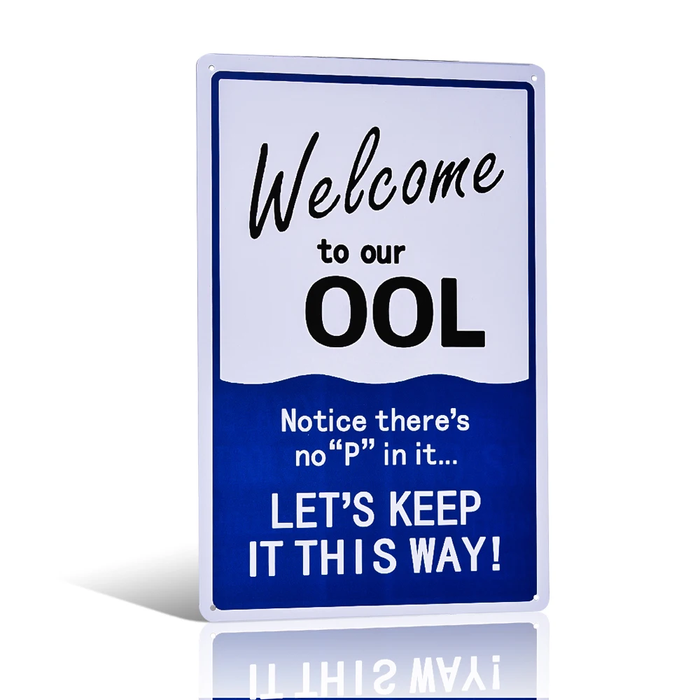 

Welcome to our ool Vintage Tin Sign Bar Pub Garage coffee Home Decor Decorative