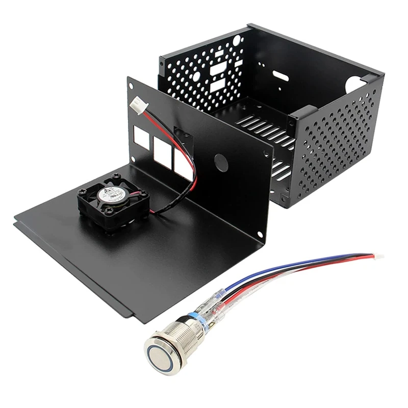 X825-C8 чехол для Raspberry Pi 4B X825 2 5-дюймовый SATA жесткий диск SSD плата с охлаждающим