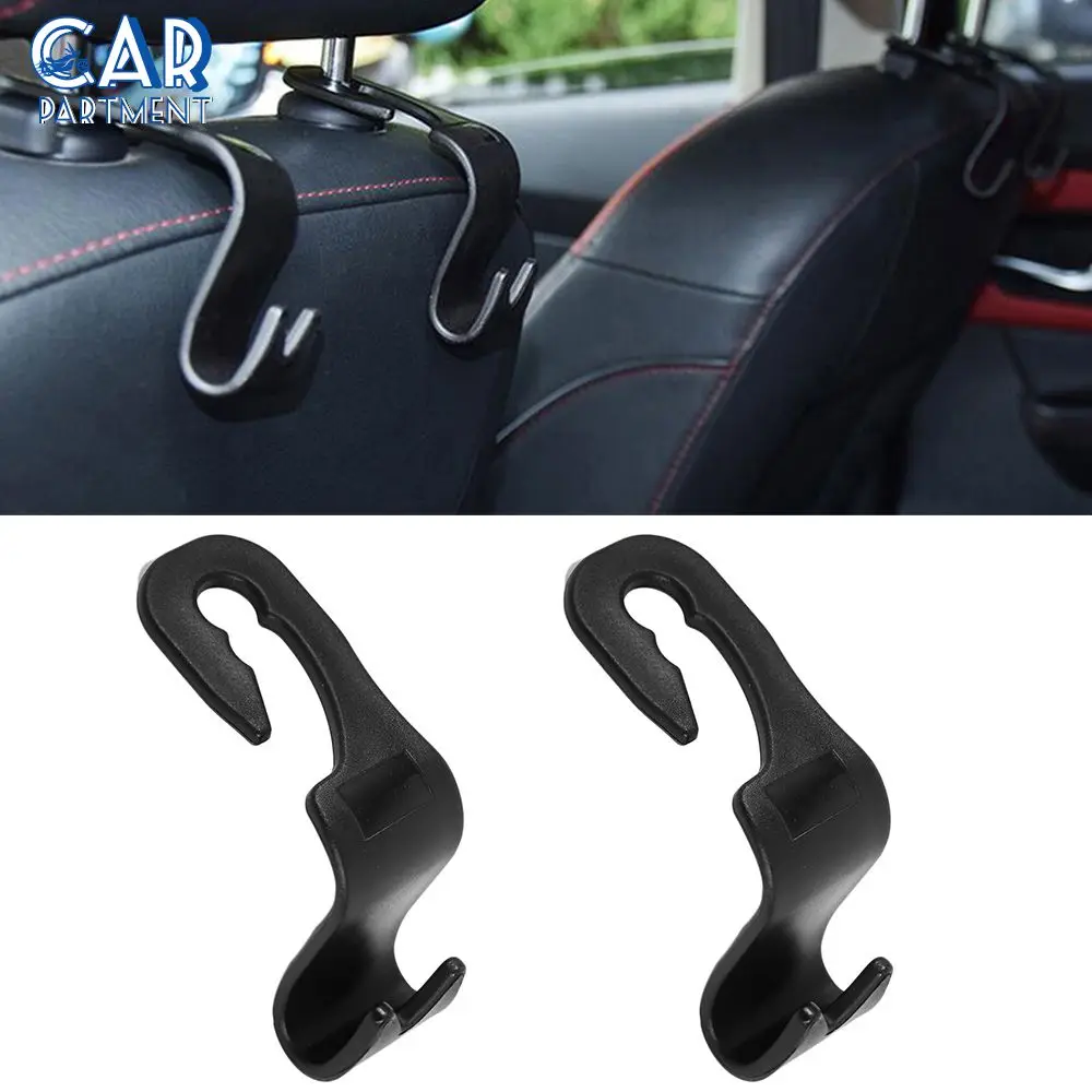 

Universal Car Seat Hook Portable Car Back Seat Hooks Durable 20kg Load-bearing Car Hanger Bag Organizer Holder