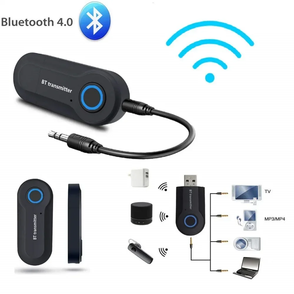 Новый USB Bluetooth 5 0 USB-передатчик 3 мм разъем аудио адаптер беспроводной Aux передатчик