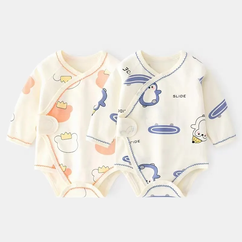 

Детский комбинезон из чистого хлопка, с мультяшным принтом