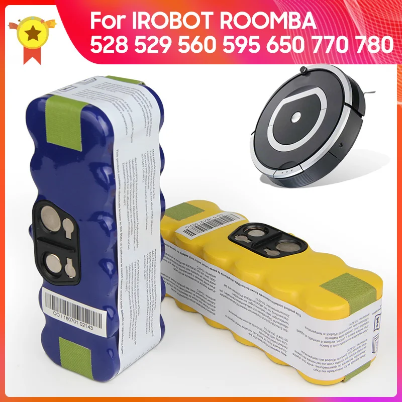 

Сменная батарея для пылесоса IRobot Roomba 500 528 600 700 770 800 785 530