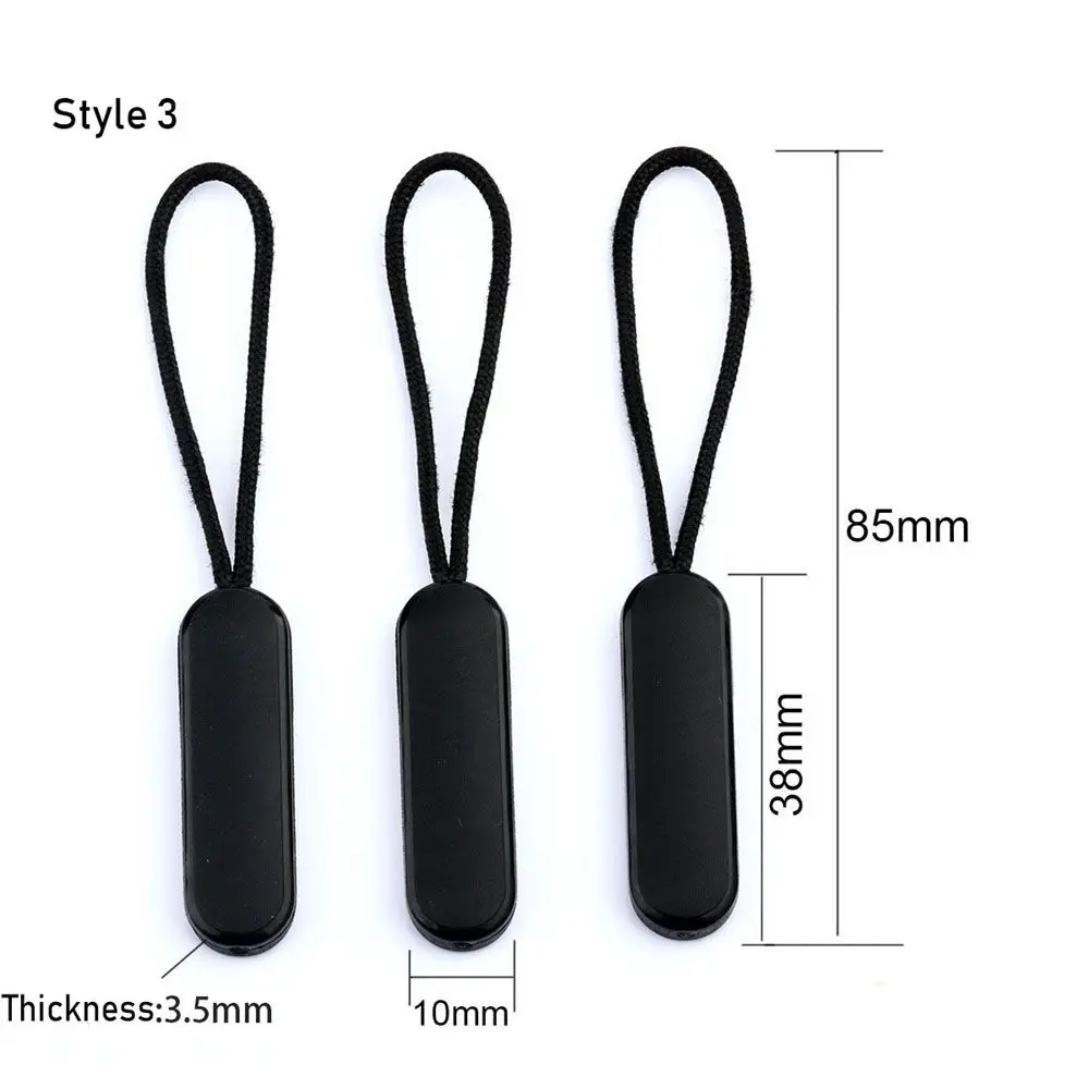 5/10/15 шт. аксессуары для ремешка на молнии