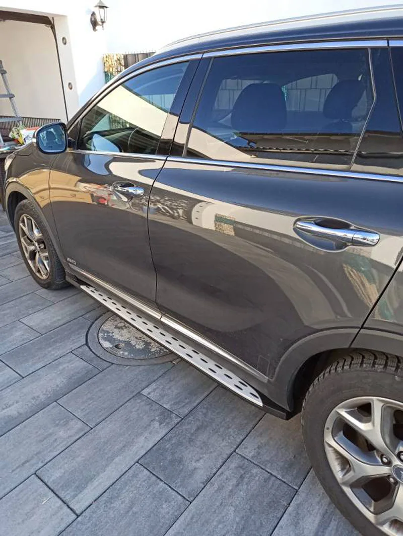 Боковые подножки для KIA Sorento 2015-2020 популярный стиль педаль из алюминиевого сплава