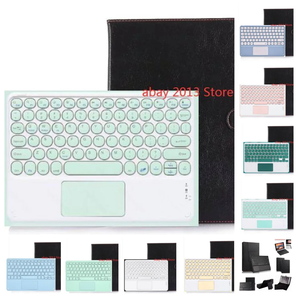 

Cover For Huawei Mediapad T5 10 10.1 Keyboard tablet Case M5 Lite 10 10.1 Russian Korean Spanish Hebrew Portuguese Keyboard