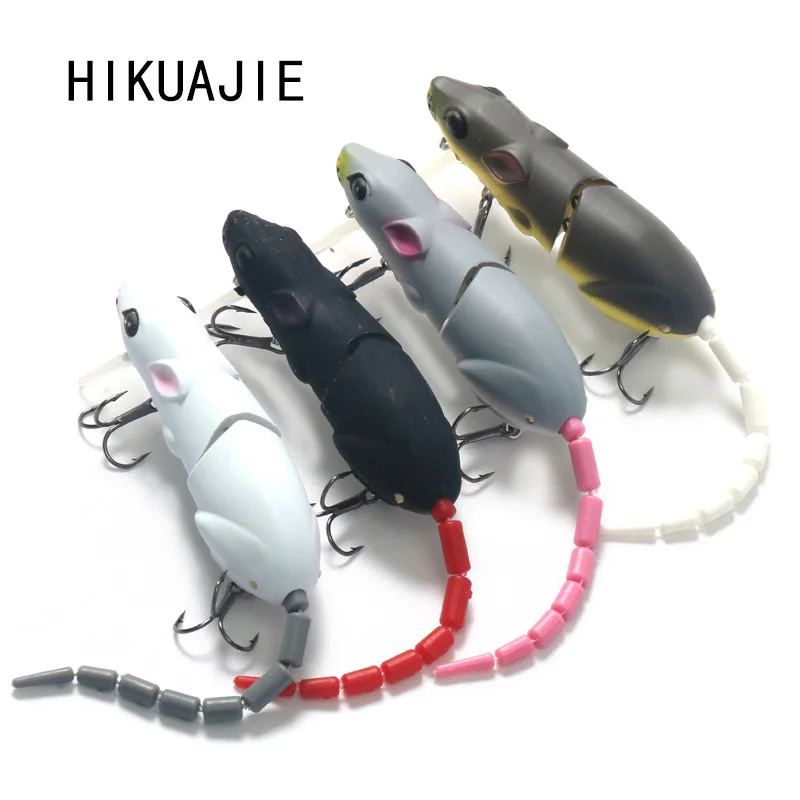 

New Luya Bait Rat Bionic Broken Section 15.5g Long-distance Pencil Mino Perch Flip Mouth Black Fish Pseudobait
