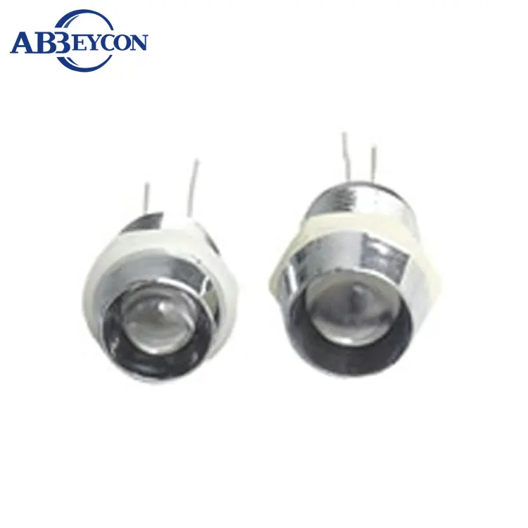 

12mm diameter led holder (for 8mm led) 8mm led holders LED holder chrome lamp base for effects metal pin