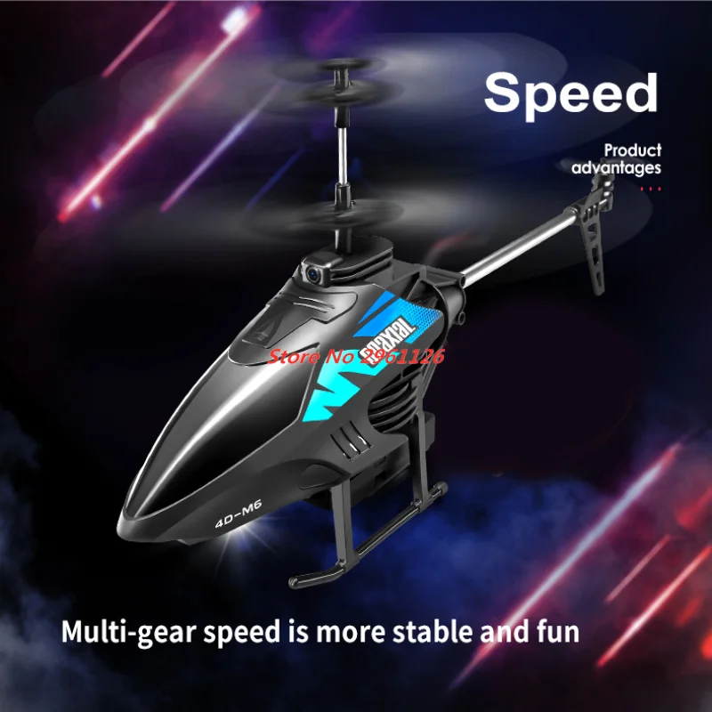 4K WIFI FPV RC Вертолет с камерой HD Удержание высоты Дрон 2 4 ГГц 4CH Самолет для взрослых