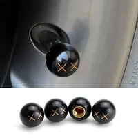4pcs auto tire valve stem caps corrosion resistant universal stem covers for cars trucks motorcycles suvs and bikes